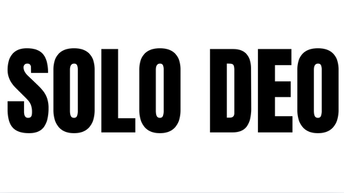 SOLO DEO